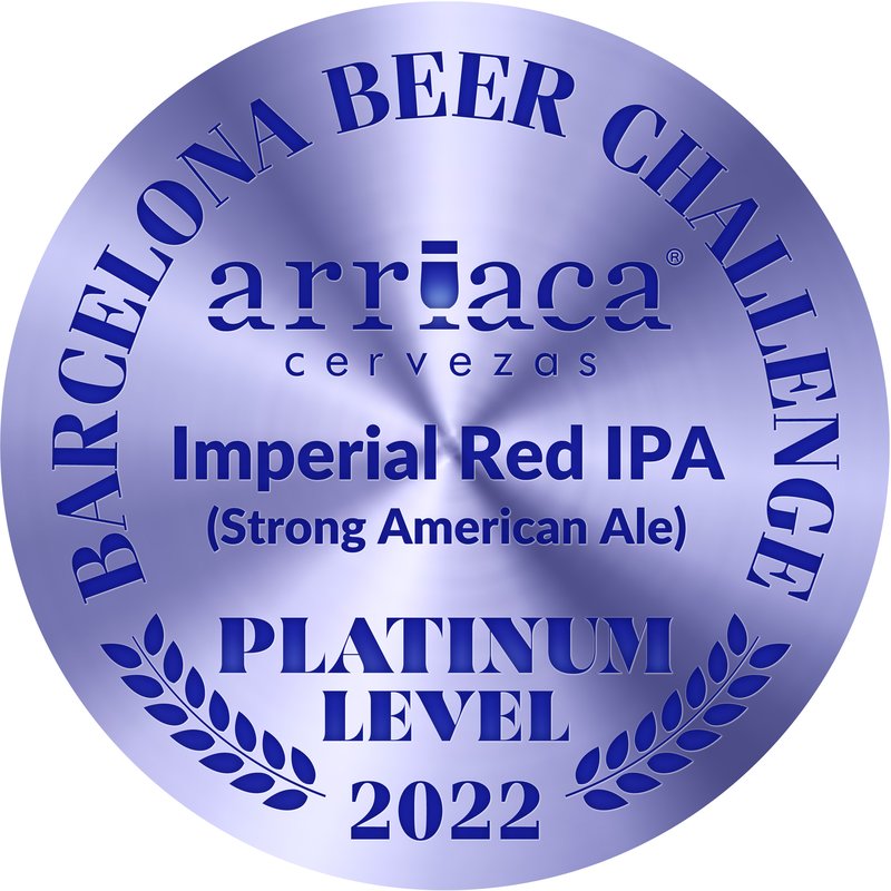 Platinum medal 2022: Arriaca Cervezas – Imperial Red IPA