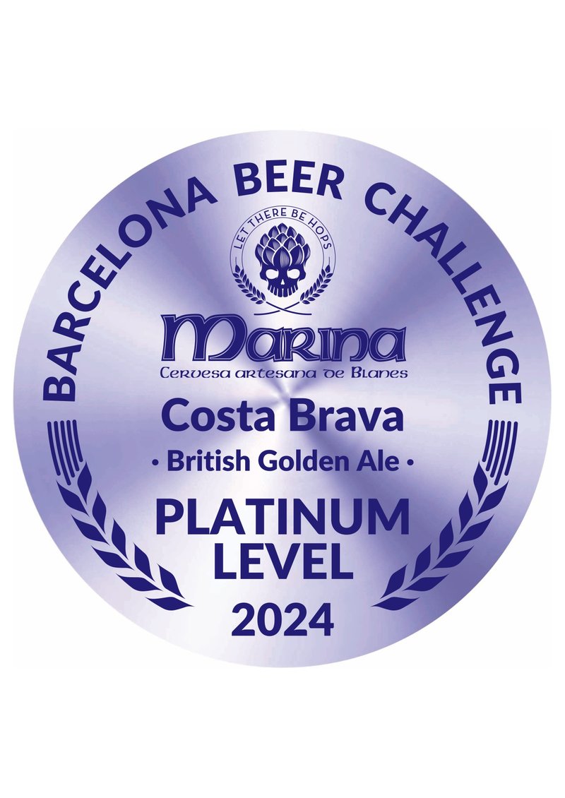 Platinum medal 2024: Cervesa Marina – Costa Brava