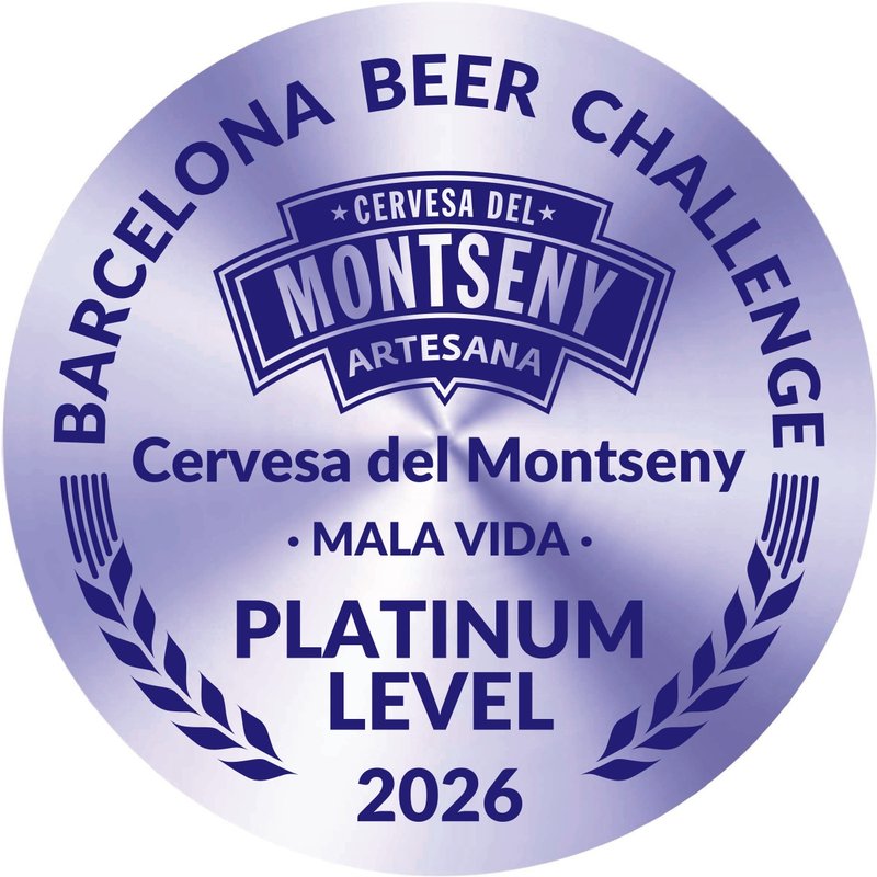 Platinum medal 2026: Cervesa del Montseny – Mala Vida